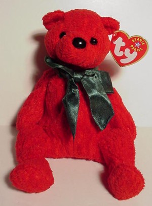 mistletoe beanie baby