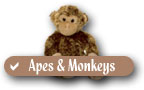 Checklist of Apes and Monkeys Ty Beanie Babies Checklist