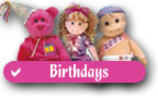 Birthday Listing for Ty Beanie Babies, Beanie Kids and Beanie Boppers By Month