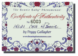 Certificate of Authenticity