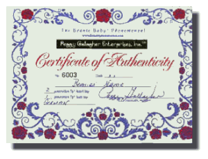 Certificate of Authenticity