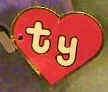 Ty Beanie Babies 1st Generation Heart Tag